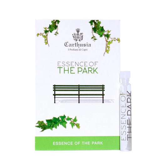 Muestra oficial del perfume Carthusia Carthusia Esencia del parque tamaño 2ml 0.06 oz.