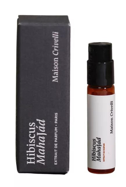 Muestra de perfume oficial de Maison Crivelli Hibiscus Mahajad 1,5 ml 0,05 fl.oz.