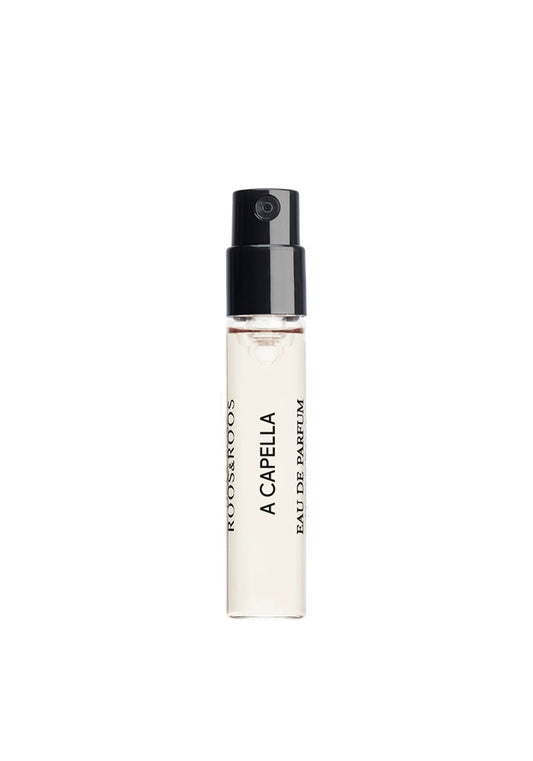 muestra oficial del perfume Roos & Roos A Capella 2ml 0.06 oz.