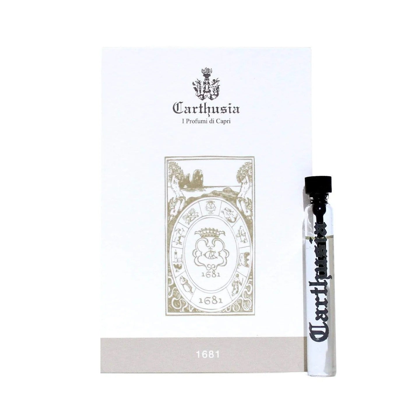 Muestra oficial del perfume Carthusia 1681 tamaño 2ml 0.06 oz., Muestra oficial del perfume Carthusia 1681 2ml