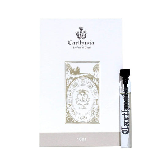 Muestra oficial del perfume Carthusia 1681 tamaño 2ml 0.06 oz., Muestra oficial del perfume Carthusia 1681 2ml