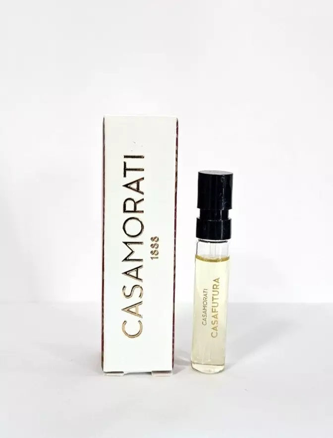 Muestra oficial del perfume de la fragancia Casamorati Casafutura 2ml 0.06 fl. oz.