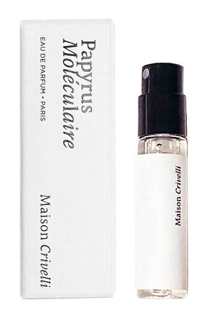 muestra de perfume oficial de Maison Crivelli Papyrus Moleculaire 1.5ml 0.05 fl.oz.