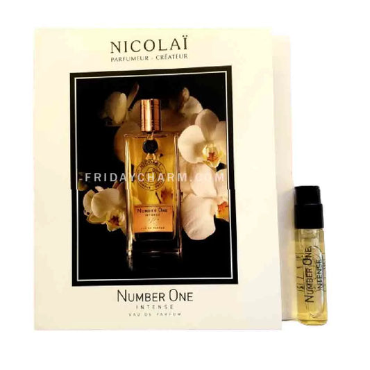 Muestras oficiales de perfumes de Nicolai Number One Fragancia intensa 1,8 ml 0,07 oz. probador de perfumes