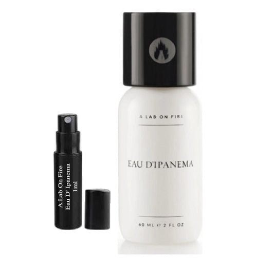 A Lab On Fire Eau D'Ipanema 1ml 0.03 fl. onz. muestra de perfume, A Lab On Fire Eau D' Ipanema 1ml 0.03 fl. onz. 液量オンス公式香水サンプル, A Lab On Fire Eau D'Ipanema 1ml 0.03 fl. onz. парфюмна проба, A Lab On Fire Eau D’ Ipanema 1ml 0.03 fl. onz. échantillon d