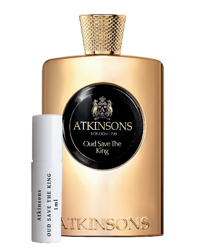 Vial ATKINSONS OUD SAVE THE KING de 1 ml
