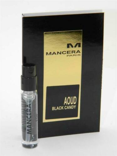 Muestra oficial de aroma Mancera Aoud Black Candy 2ml 0.06 fl. oz.