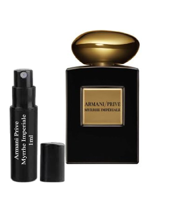 Armani Privé Mirra Imperiale 1ml 0.03 fl. onz. muestra de perfume, Armani Prive Myrrhe Imperiale 1ml 0.03 fl. onz. 液量オンス公式香水サンプル, Armani Prive Myrrhe Imperiale 1ml 0.03 fl. onz. парфюмна проба, Armani Prive Myrrhe Imperiale 1ml 0.03 fl. onz. échantil