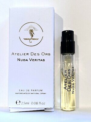 Atelier Des Ors Nuda Veritas 2,5 ml 0,08 fl. onz. hivatalos parfüm menta, Atelier Des Ors Nuda Veritas 2,5 ml 0,08 fl. onz. campione di profumo ufficiale, Atelier Des Ors Nuda Veritas 2.5ml 0.08 fl. onz. amostra oficial de perfume, Atelier Des Ors Nu