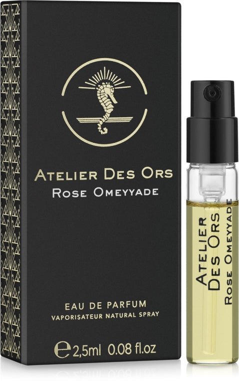 Atelier Des Ors Rose Omeyyade 2,5 ml 0,08 fl. onz. Muestras oficiales de perfumes.