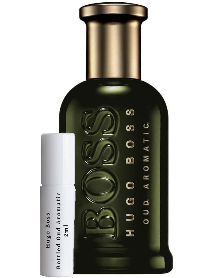 Muestra aromática de Hugo Boss Bottled Oud de 2 ml
