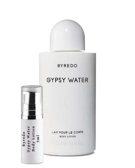 Muestra de loción corporal Byredo Gypsy Water de 5 ml