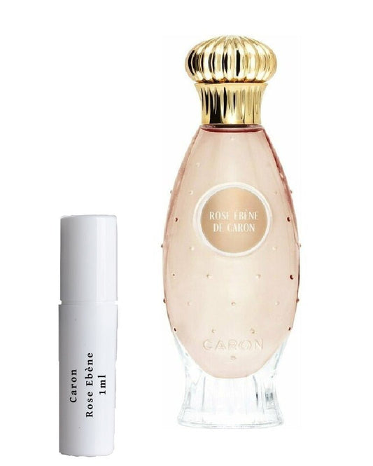Caron Rose Ebène muestra de perfume 1ml