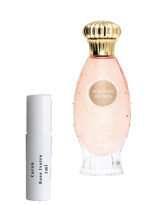 Muestra de perfume Caron Rose Ivoire 1 ml