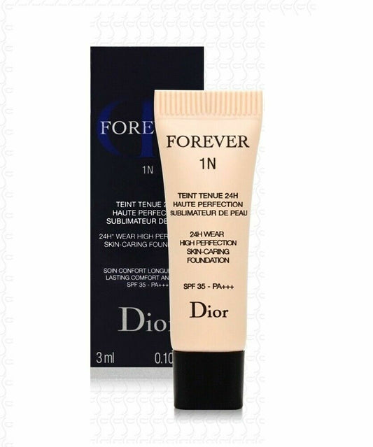 Christian Dior Forever 1N 24H Wear High Perfection Base de maquillaje para el cuidado de la piel 1N Neutral 3 ml 0,10 fl. oz.