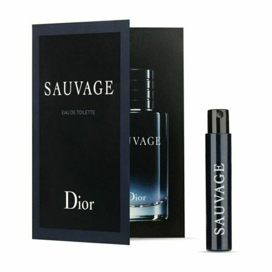 Christian Dior Sauvage Eau de Toilette 1ml 0.03 fl. onz. muestras oficiales de perfumes