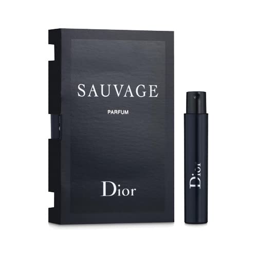 Christian Dior Sauvage Parfum 1ml 0.03 fl. onz. Probador de perfumes de muestras de perfumes oficiales.
