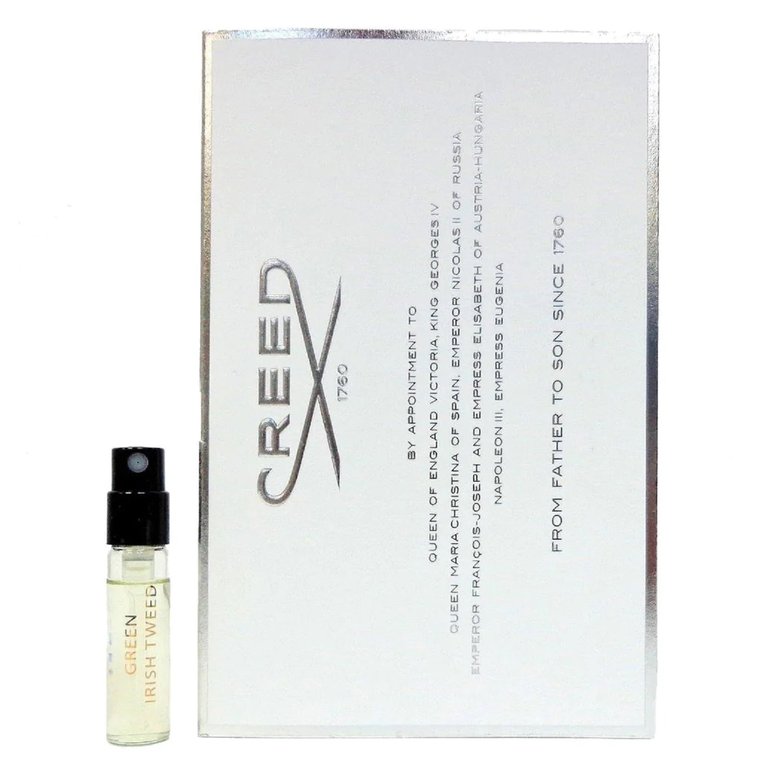 Muestra oficial del perfume Creed Green Irish Tweed edp 2,5 ml