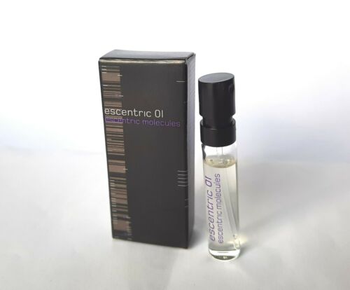 Muestras de perfume Escentric Molecules Escentric 01 2 ml (0,07 fl. oz.), versión oficial