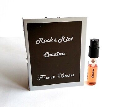 Muestras oficiales del perfume Cocaine de Franck Boclet 1,5 ml 0,05 fl. o.z.