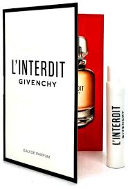 Givenchy L'Interdit Eau De Parfum 1ml 0.03 fl. onz. muestras oficiales de perfumes