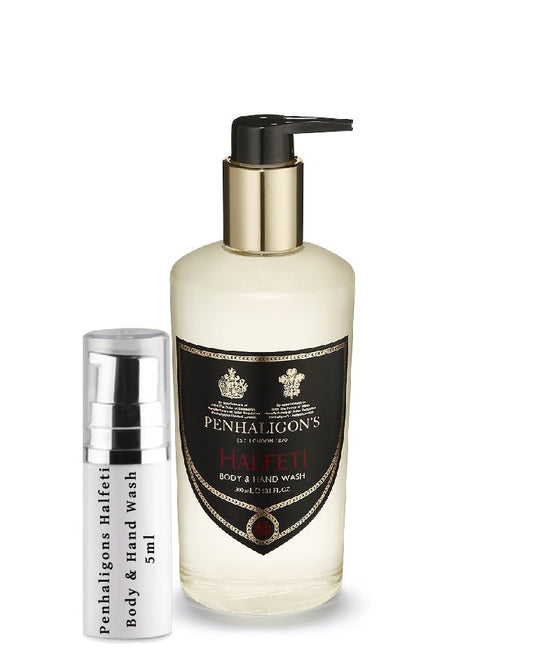 Muestra de jabón corporal y de manos Halfeti de Penhaligon (5 ml)