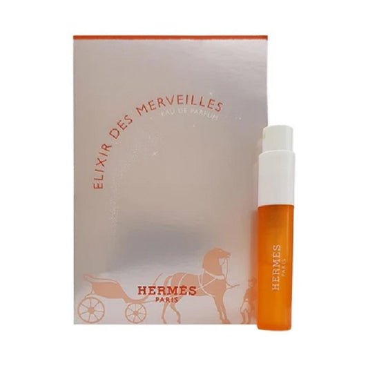 Hermes Elixir Des Merveilles 2ml 0.06 fl. onz. muestra oficial de perfume