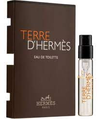 Muestras oficiales del perfume Hermes Terre d' Hermes 2 ml (0,06 fl. oz.)