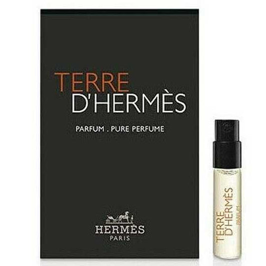 Muestras oficiales de perfume Hermes Terre D'Hermes Parfum Pure Perfume 2 ml/0,06 fl. oz.
