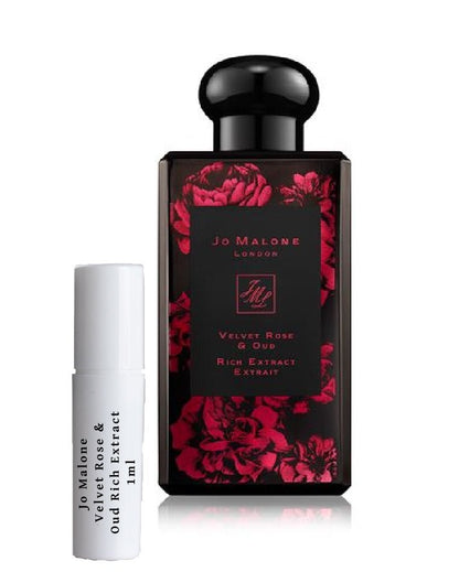 Jo Malone Velvet Rose & Oud Rich Extract - Muestra de vial en aerosol (1 ml)
