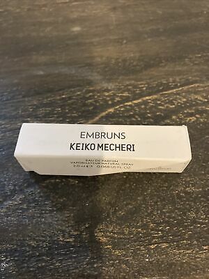 Keiko Mecheri Embruns 2,0 ml 0,068 us fl. onz. Muestra oficial de perfume, Keiko Mecheri Embruns 2,0 ml 0,068 us fl. onz. offizielle Parfümprobe, Keiko Mecheri Embruns 2,0 ml 0,068 us fl. onz. muestra de perfume oficial, Keiko Mecheri Embruns 2.0ml 0