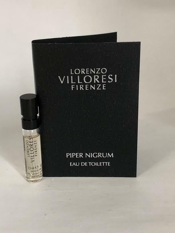 Lorenzo Villoresi Firenze Piper Nigrum muestra de aroma oficial 2ml