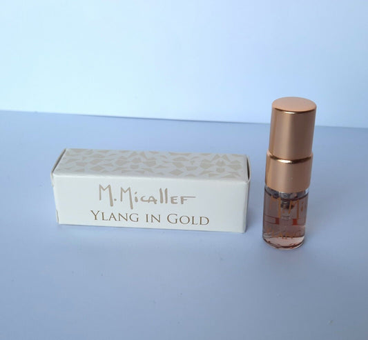 Muestra oficial del perfume M. Micallef Ylang in Gold 2 ml (0,06 onzas líquidas)