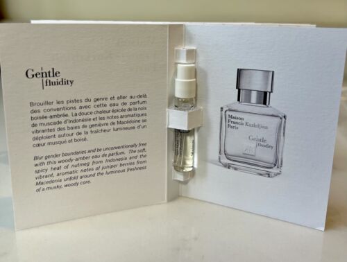 Muestras oficiales del perfume Gentle Fluidity Homme de Maison Francis Kurkdjian (2 ml)