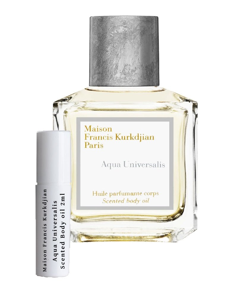 Muestra de aceite corporal Aqua Universalis de Maison Francis Kurkdjian 2ml