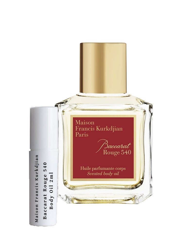 Maison Francis Kurkdjian Baccarat Rouge 540 Muestra de aceite corporal 2ml