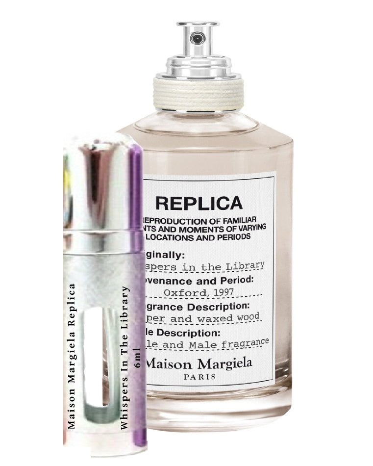 Réplica de Maison Margiela Whispers In The Library, muestras de 6 ml
