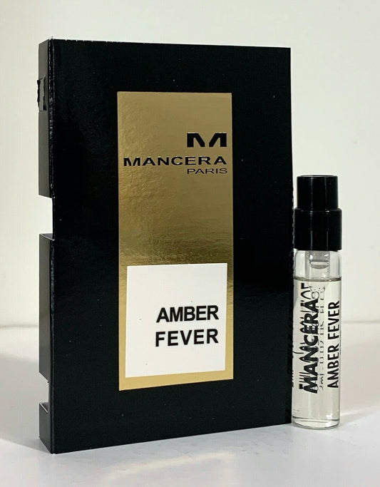 Muestra oficial de aroma Mancera Amber Fever 2ml 0.06 fl. oz., Muestra oficial de perfume Mancera Amber Fever 2ml 0.06 fl. oz.