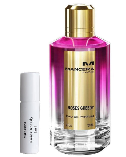 Muestras de aroma Mancera Roses Greedy - Mancera Roses Greedy - Mancera - Muestra de 1 ml - Huele para impresionar