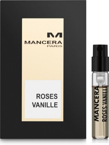 Mancera Roses Vanille 2ml 0.06 fl.oz muestra de perfume oficial