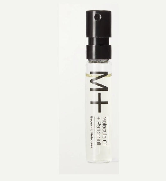 Muestra oficial del perfume Escentric Molecules Molecule 01 + Patchouli 2ml