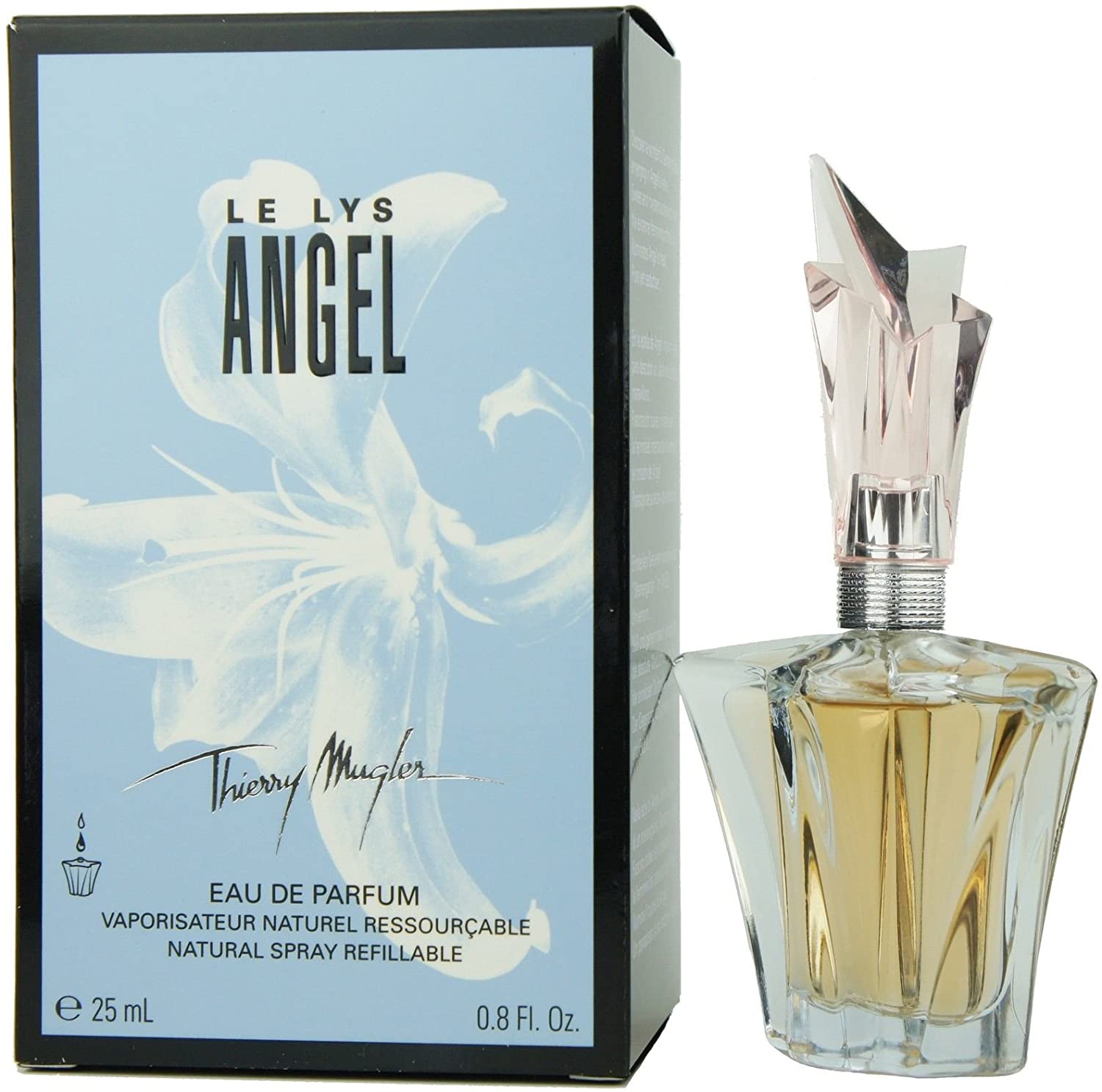 Thierry Mugler Angel Le Lys fragancia descontinuada - Thierry Mugler Angel Lily Le Lys - Thierry Mugler - 25 ml Envasado al por menor - huele para impresionar