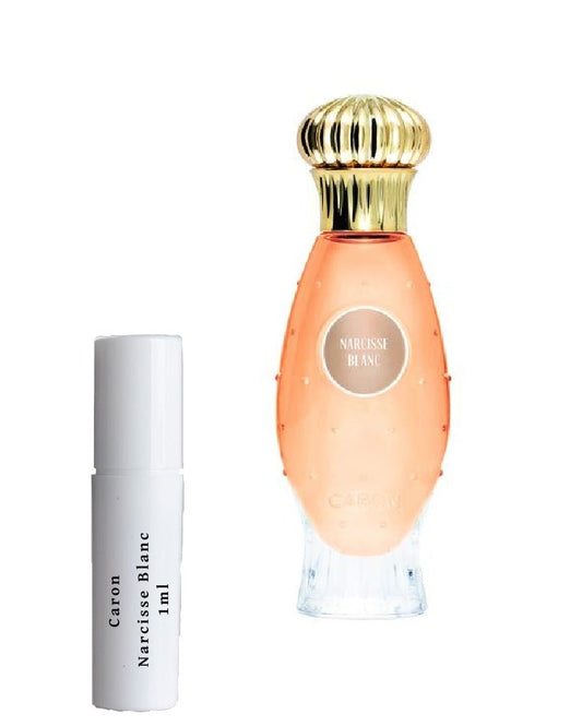 Vial de muestra de spray Caron Narcisse Blanc