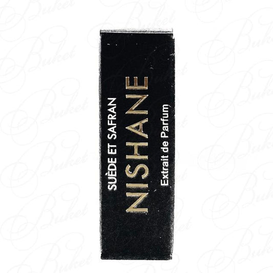 Muestras oficiales del perfume Nishane Suede et Safran 1,5 ml