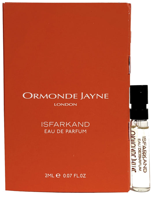 Muestras oficiales del perfume Ormonde Jayne Isfarkand de 2 ml