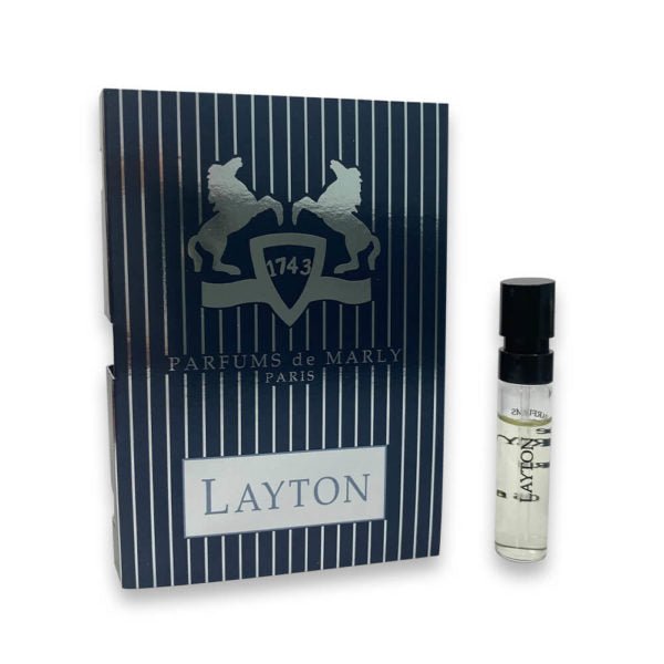 Parfums de Marly Layton hivatalos parfümminták, Parfums de Marly Layton oficjalne próbki perfum, Parfums de Marly Layton mostre oficiale de parfum Parfums de Marly Layton, Официальные образцы парфюмерии Parfums de Marly layton