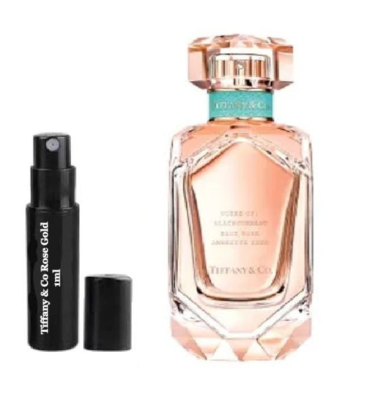 Muestras de perfume TIFFANY & CO ROSE GOLD, muestra TIFFANY & CO ROSE GOLD 1 ml, muestras de aroma Tiffany & Co Rose Gold