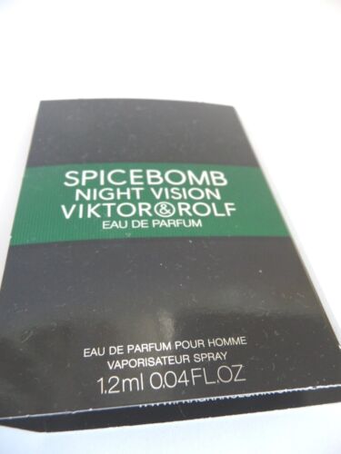 Muestras oficiales del perfume Spicebomb Night Vision de Viktor & Rolf (1,2 ml)