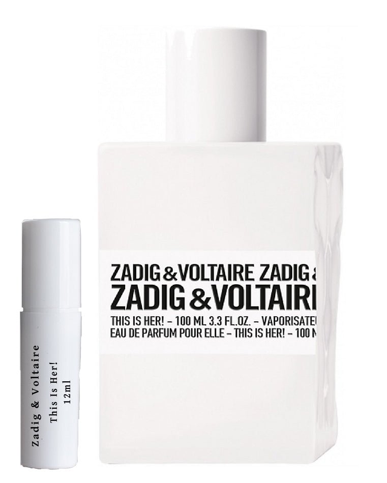 Muestras del perfume Zadig & Voltaire This Is Her! 12 ml