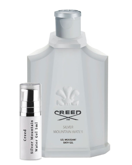 Muestras de gel de ducha Creed Silver Mountain Water